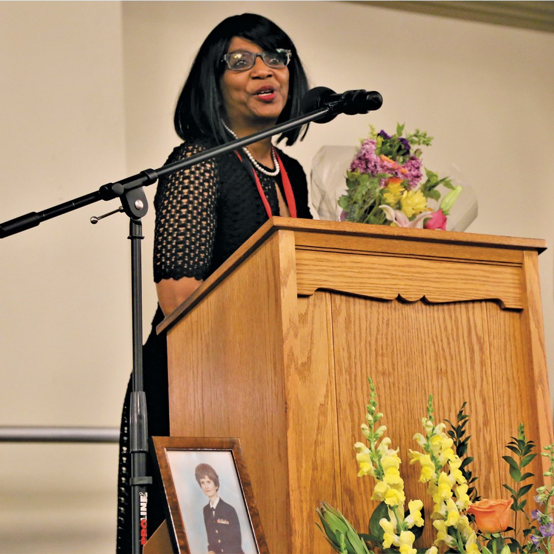 Villanova alumna Dawn Chism Simms.