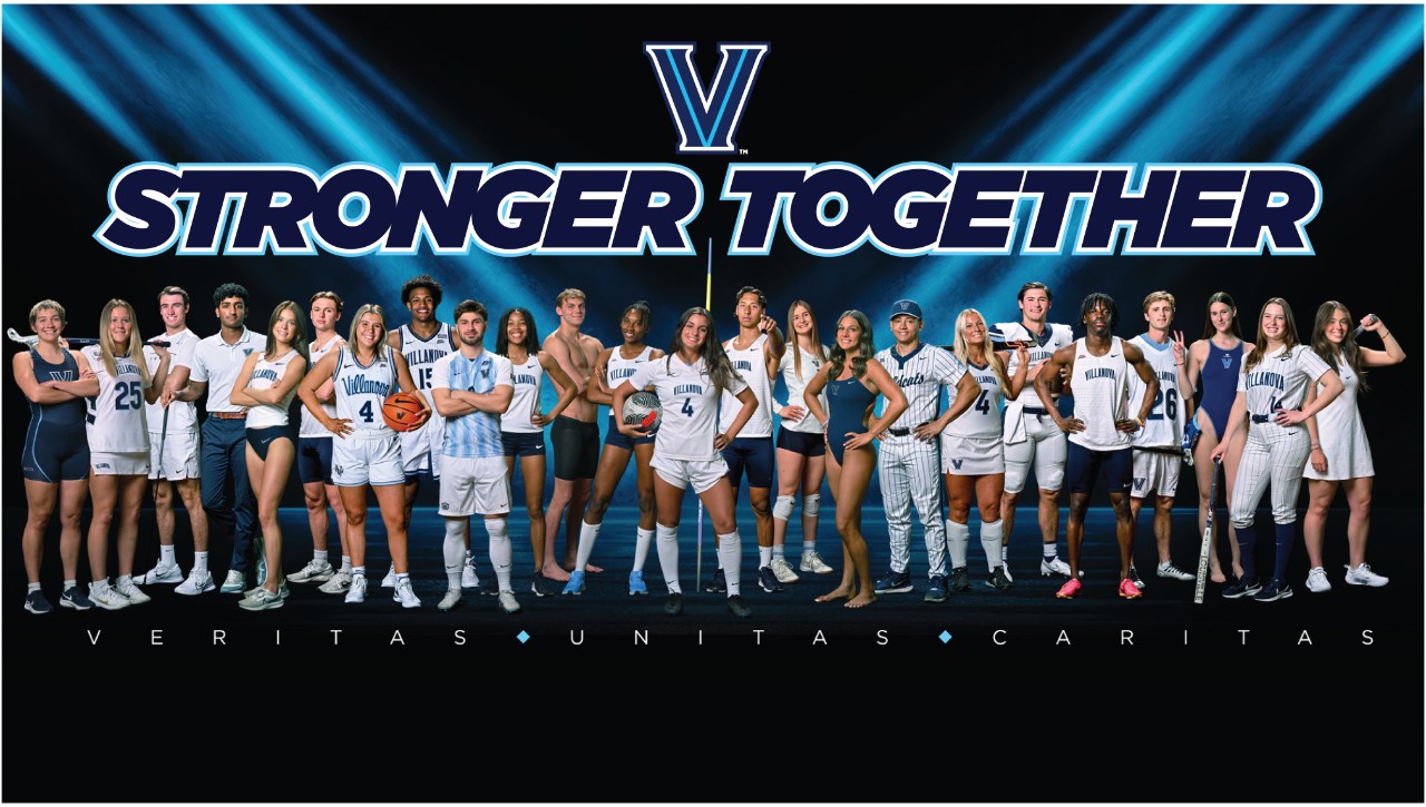 2024 Villanova Athletics - 24 student-athlete photo A photo of one student-athlete from each of Villanova's 24 varsity sports in 2024
