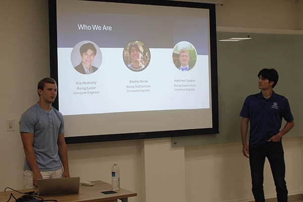 Panama-Students presenting their work Students presenting their work