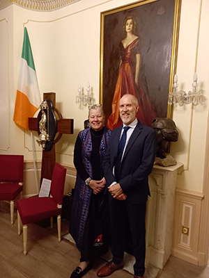 Susan Kelly vonMedicus and Joseph Lennon Susan Kelly vonMedicus and Joseph Lennon