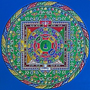 A Medicine Buddha mandala A Medicine Buddha mandala