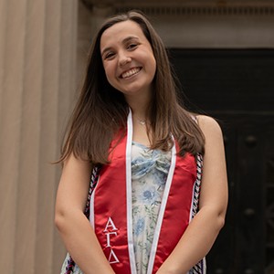 Graduate Student Ambassador Jess Langlois