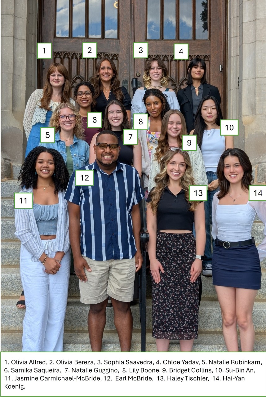 Group photo of Psychology master's students entering in the fall of 2024