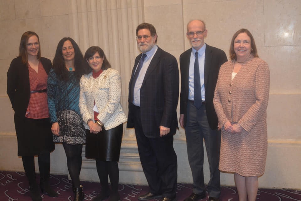 Marguerite Gualtieri ’91 (second from left) received the Bending the ARC Award.