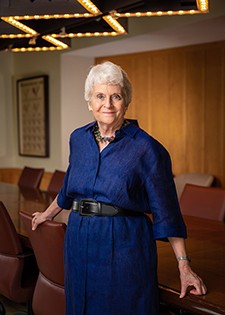A portrait of Adele Lindenmeyr, the William and Julia Moulden Endowed Dean of the College of Liberal Arts and Sciences (CLAS). A portrait of Adele Lindenmeyr, the William and Julia Moulden Endowed Dean of the College of Liberal Arts and Sciences (CLAS).