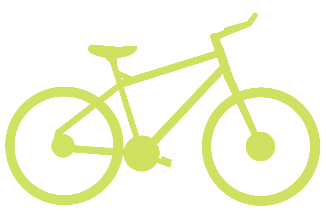 Bike Silhouette of bike