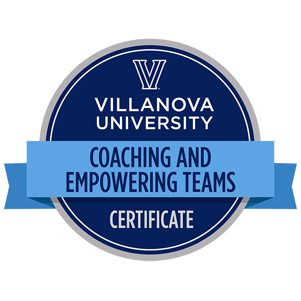 example of a coaching and empowering teams digital badge
